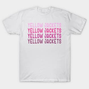 Yellow Jackets In Lights T-Shirt